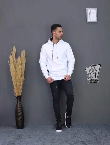 هودی کلاهدار ساده ZARA
