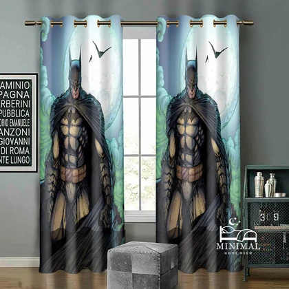 پرده کودک طرح بتمن مدل W4877