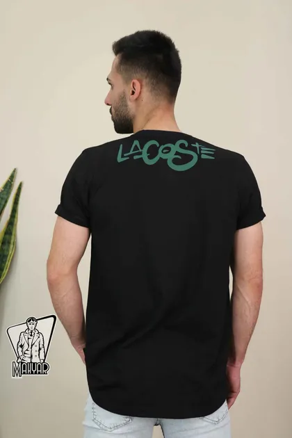 تیشرت یقه گرد LACOSTE