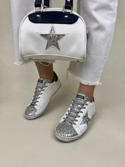 کتانی ونس زنانه گولدن گوس اس استار رویه تمام لمه GOLDEN GOOSE SSTAR کد 1661