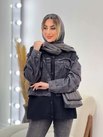شومیز جین ترکیبی