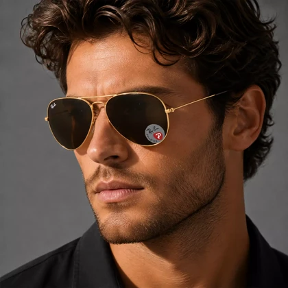 عینک آفتابی ری بن فلزی پلاریزه اورجینال کد RB 3026P