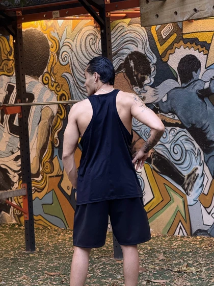 رکابی قهرمانی بدنسازی آدیداس مشکی