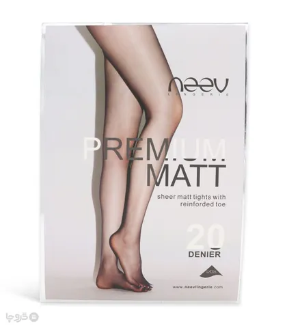 جوراب شلواری Neev نیو کد 9202 مدل Premium Matt ضخامت 20