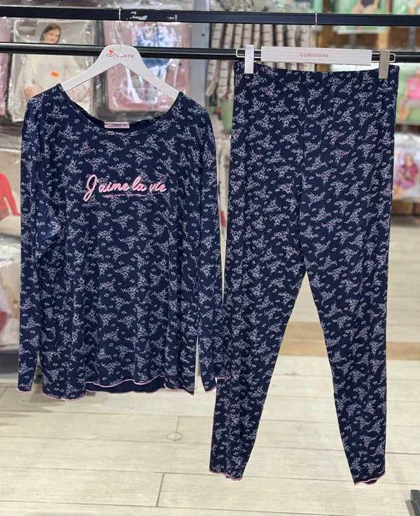 بلوز شلوار سایز بزرگ زنانه سکسن کد 40652