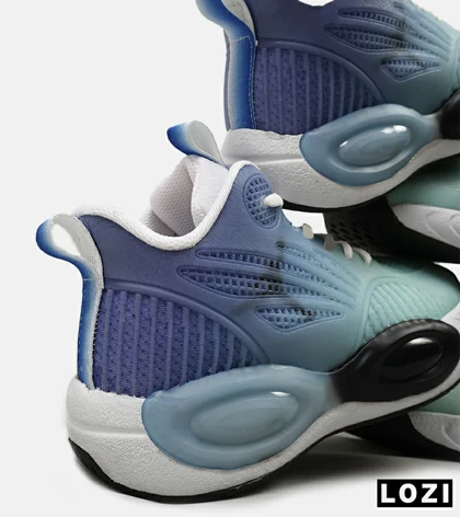 کتانی نیم ساق مردانه آبی سبز Nike air jordan 23
