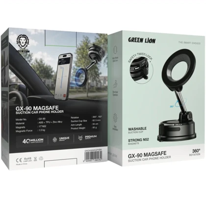 هولدر مگ سیف خودرو گرین لاین Green Lion مدل GX-90 مکشی