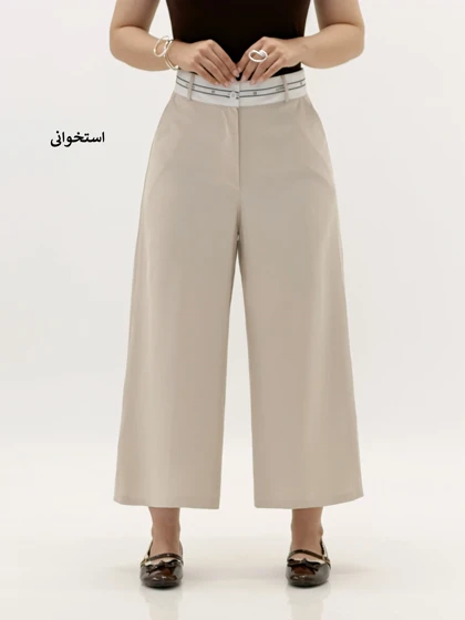 6835-شلوار واید سیلک کد 8000
