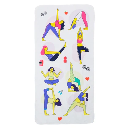 حوله ورزشی مدل Relax-403M0615 ابعاد 100 در 48 سانتی متر