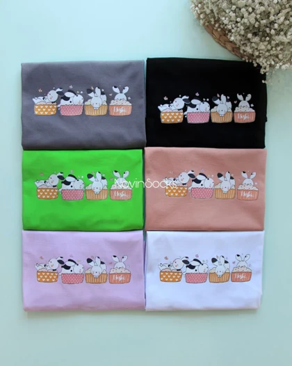 تیشرت طرح خرگوش کد 06
