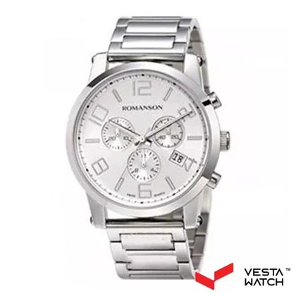 ساعت مچی مردانه رومانسون ROMANSONمدل TM0334MM1WAS2W-W