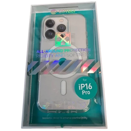 قاب مگ‌سیف آیفون 16 پرو کوتسی COTECi iH-012 شفاف