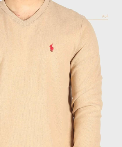 پلیور مردانه یقه هفت و آستین بلند 1847