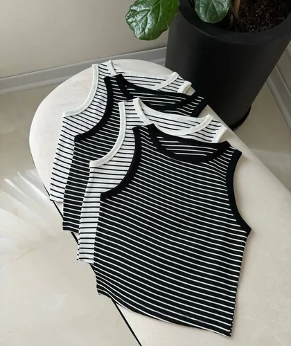 کراپ بیسیک کبریتی مدل راه راه