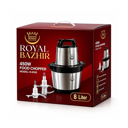 خردکن 8 لیتری رویال باژیر Royal Bazhir مدل R-6100