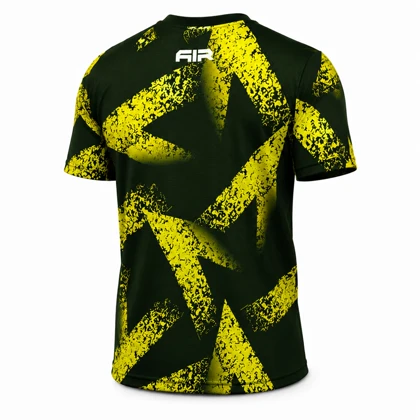 تیشرت ورزشی مردانه نایک مدل GMS-Dri Fit-5C0204 زرد