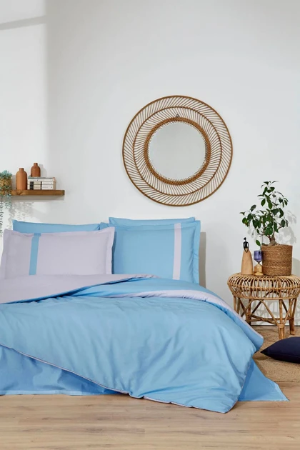 سرویس روتختی دو نفره Özdilek مدل Colour Stripe پنبه‌ای