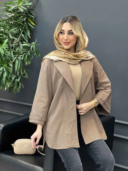 مانتو لینن پشت دو پاگن