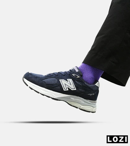 کفش کتانی سرمه ای NEW BALANCE 990