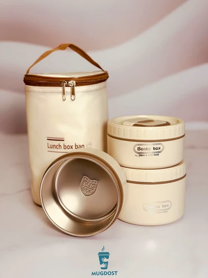 ظرف غذا 3 تکه استیل / PR27