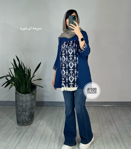 تونیک مانتویی باتیک