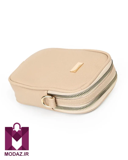 کیف زنانه چرمی کمری دو زیپ چارلی K167