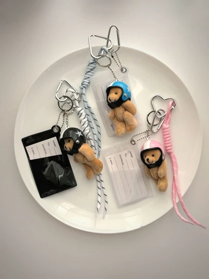 چارم بگ خرس کلاه دار