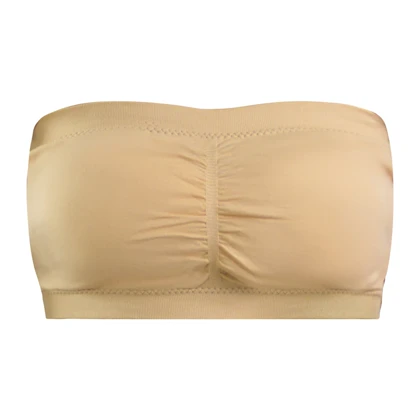 دکلته ورزشی زنانه مدل 4C0428 نخودی