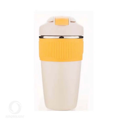 تراول ماگ 480ML دور سیلیکونی AHHUAT