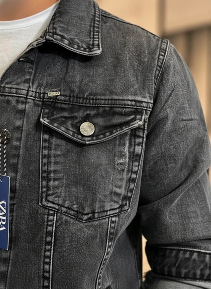 کت لی مردانه زغالسنگی