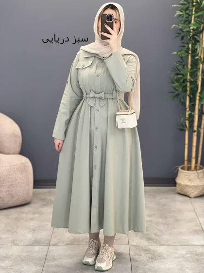 1175- مانتو مزونی شانی