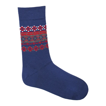 جوراب جوپا ساق‌دار مردانه موزاییک شاد