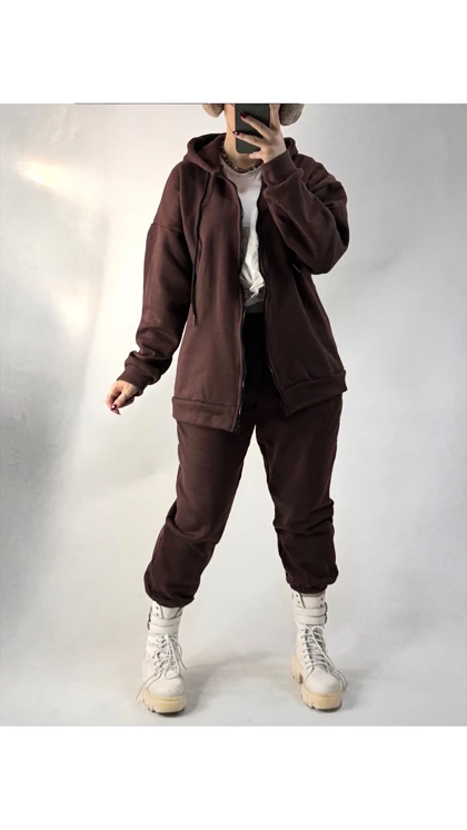 ست سویشرت و جاگر زنانه 27470