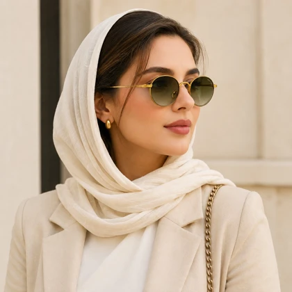 عینک آفتابی سوپر استپ مدل ST0944 C06 طلایی