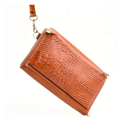 کیف دستی چرم طبیعی شاهرخ