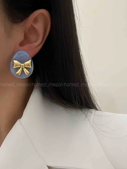 گوشواره BOW AND STONE