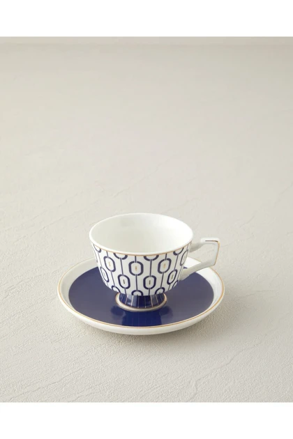 سرویس فنجان قهوه دو نفره English Home مدل Octavia Bone China