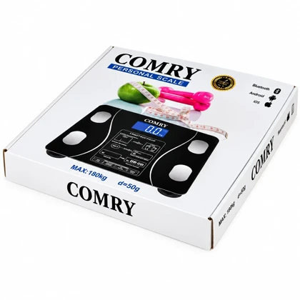 ترازوی وزن کشی هوشمند دیجیتالی کمری بلوتوثی مدل COMRY