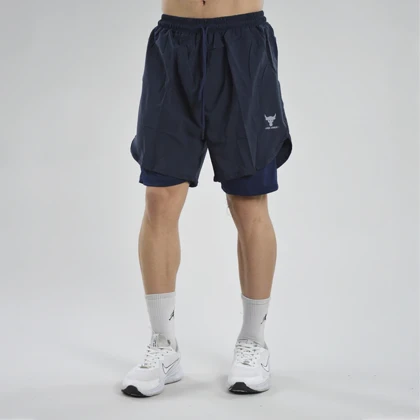 شلوارک کشاله دار ورزشی مردانه آندر آرمور مدل 4H0218 سرمه ای