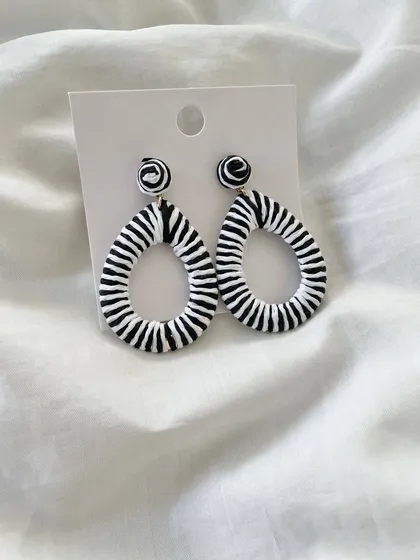 گوشواره فانتزی طرح اشک