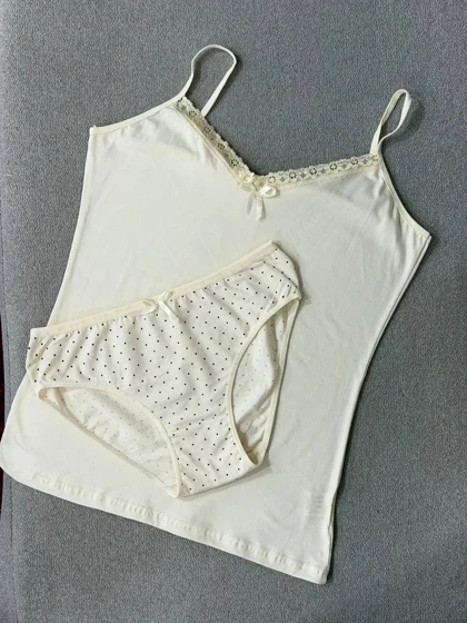 ست تاپ و شورتک زنانه آیسو شیده