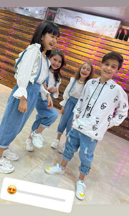 شومیزوبیلر لی دخترونه بچه گانه شیک