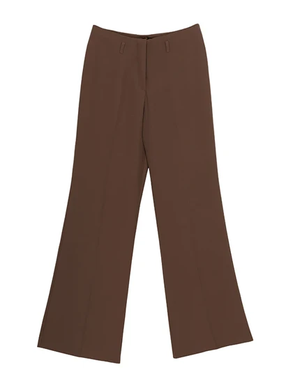 شلوار زنانه پارچه ای کرپ کنزو از بالا گشاد ریزشی 10106