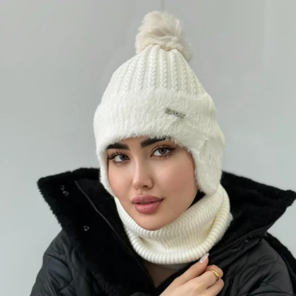 شال و کلاه رینگی روگوشی