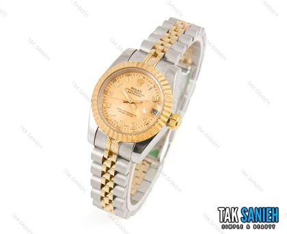 ساعت مچی عقربه ای زنانه رولکس مدل Rolex-1461-L