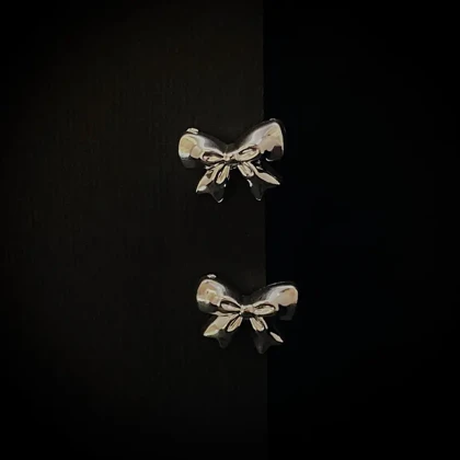 گوشواره پاپیون ظریف B43
