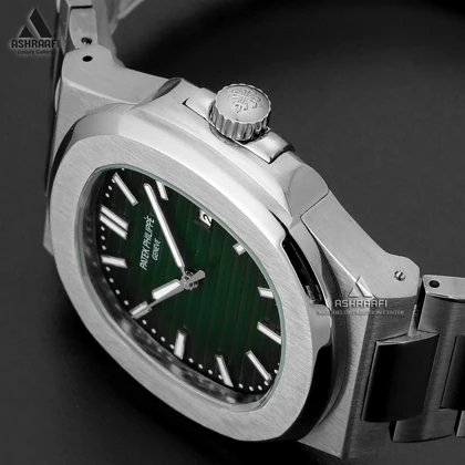 پتک فیلیپ ناتیلوس مردانه Patek Philippe Nautilus Green 02