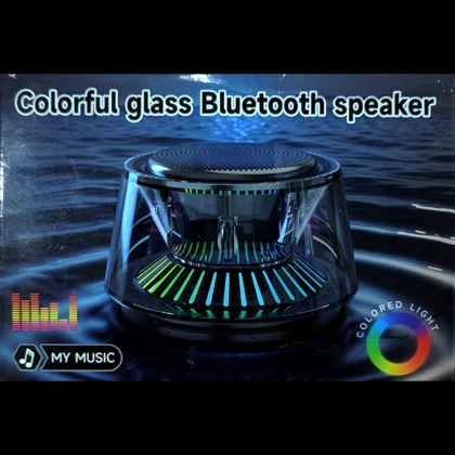 اسپیکر بلوتوثی قابل حمل مدل glow 2407