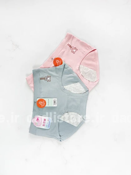 شورتکس قاعدگی نخ پنبه طرح خرس