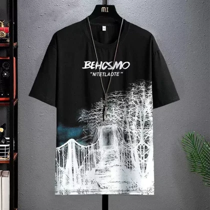 تیشرت آستین کوتاه باکسی